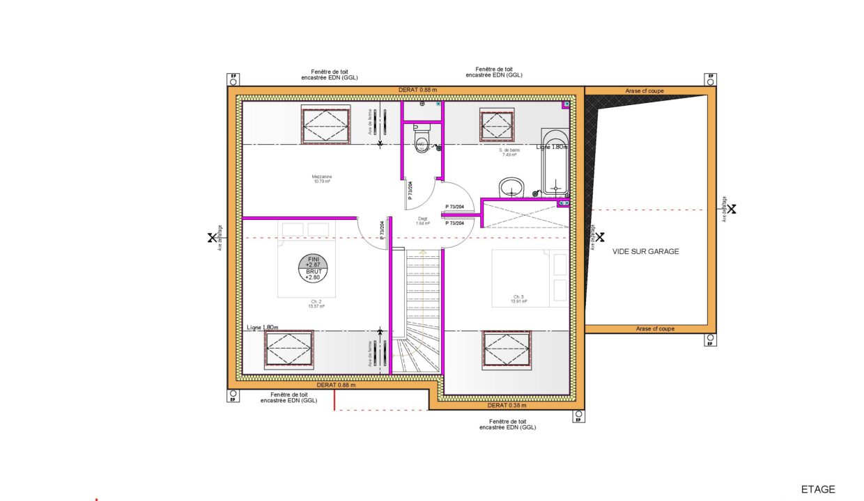 Axces Habitat Constructeur De Maison En Bretagne ETAGE Decotes 21 11