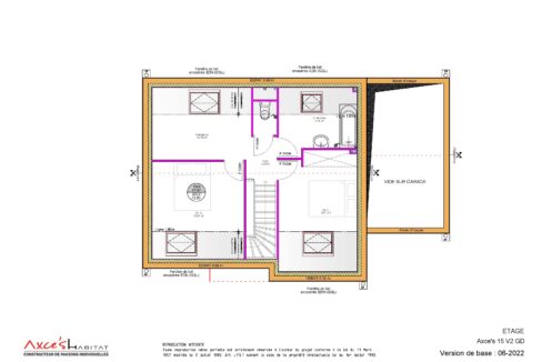 Axces Habitat Constructeur De Maison En Bretagne ETAGE Decotes 21 11