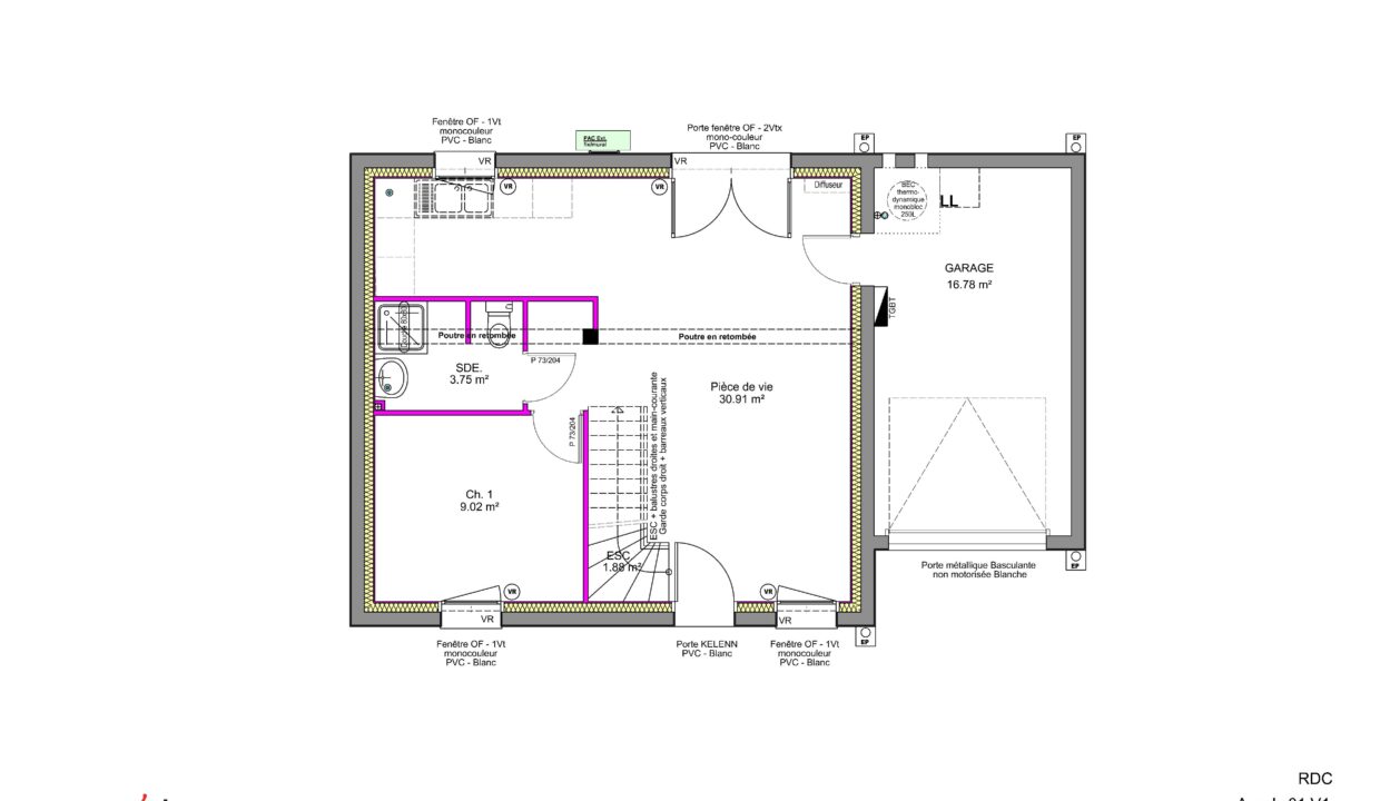 Axces Habitat Constructeur De Maison En Bretagne RDC Decotes 20