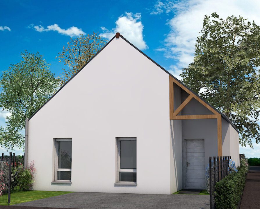 Axces Habitat Constructeur De Maison En Bretagne MODELE1 PESPECTIVE