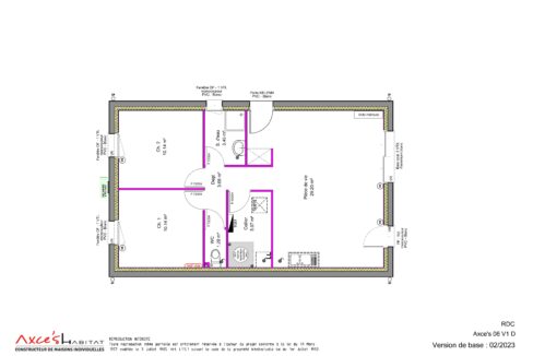 Axces Habitat Constructeur De Maison En Bretagne RDC Decotes 20 2