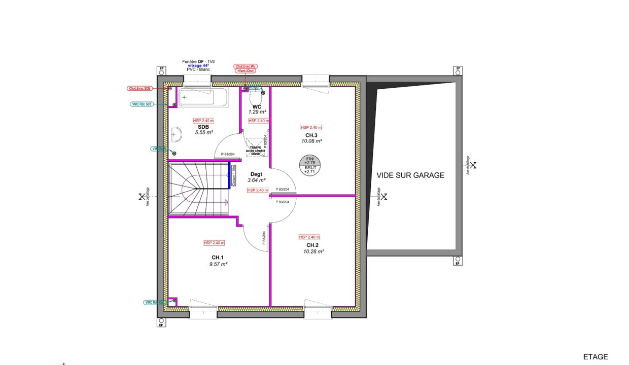 Axces Habitat Constructeur De Maison En Bretagne ETAGE Decotes 21 9